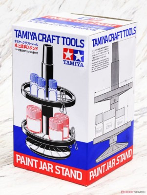 Tamiya 74077 Вращающийся стенд с двумя полками для краски
