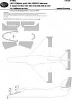 New Ware NWA-M0312 1/48 Mask A-4 B/C/L/SU Skyhawk grey&white CAMOUFL