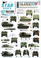 Star Decals 35-C1202 CVR(T) Scorpion # 2.CVR(T) Scorpion and Scorpion 90.Spain, Nigeria, Togo, Chile, Venezuela, Honduras 1/35