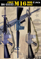 Bravo6 35332 Винтовка M16 Colt Mod 602 1/35