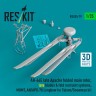 Reskit RSU35-079 AH-64E late Apache folded main rotor set 1 1/35