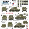 Star Decals 35-C1434 French M4A2 Sherman. French fighting vehicles in Africa # 4. 6eme RCA, 12eme RCA in 1943-44 1/35