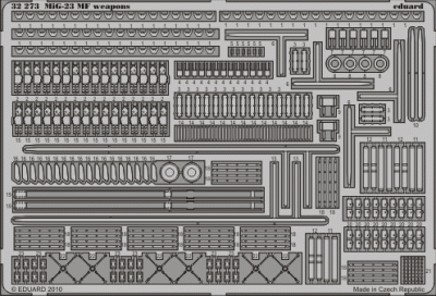 Eduard 32273 MiG-23MF weapons