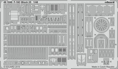 Eduard 491048 SET F-16C Block 25 (TAM)