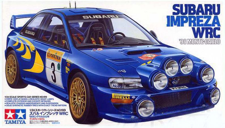Tamiya 24199 Subaru Impreza WRC 1/24