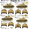Star Decals STAR35838 German DAK/Afrika Korps Mix # 8 - Pz.Kpfw.IV Ausf.F/F2 5. Leichte Div, 15. Pz.Div, 21. Pz.Div 1/35