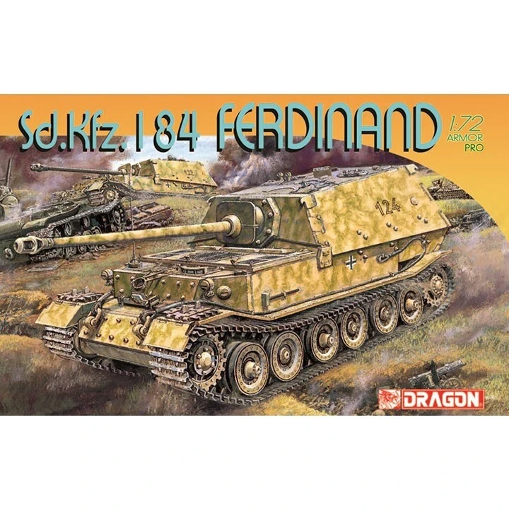 Dragon 7344 Sd.Kfz.184 Ferdinand 1/72