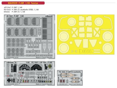 Eduard BIG49239 1/48 P-38F (TAM)