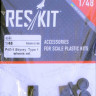 Reskit RS48-0198 F4D-1 Skyray Type 1 - wheels (TAM) 1/48