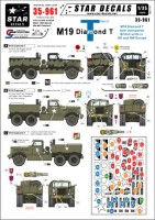Star Decals STAR35961 M19 Diamond Tank transporter#3. British units in NW Europe 1/35