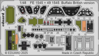Eduard FE1545 Buffalo British version (TAM) 1/48