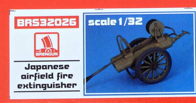 Brengun BRL32026 Japanese airfield fire extinguisher 1/32