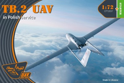Clear Prop CP72037 TB.2 UAV in Polish service (2x camo, 2022/23) 1/72