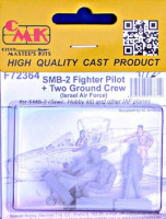CMK F72364 SMB-2 Fighter Pilot and Ground Crew (3 fig.) 1/72