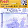 CMK F72364 SMB-2 Fighter Pilot and Ground Crew (3 fig.) 1/72