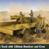 IBG Models 35065 3Ro Italian Truck w/ 100mm Howitzer & Crew 1/35