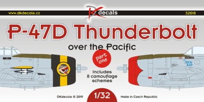 Dk Decals 32010 P-47D Thunderbolt over the Pacific (8x camo) 1/32