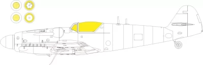 Eduard CX652 Mask S-199 bubble canopy (EDU) 1/72