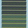Print Scale 016-camo Lozenge C. German 5 color printed fabric 1/72