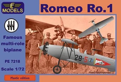 Lf Model P7218 Romeo Ro.1 Italian service early (3x camo) 1/72
