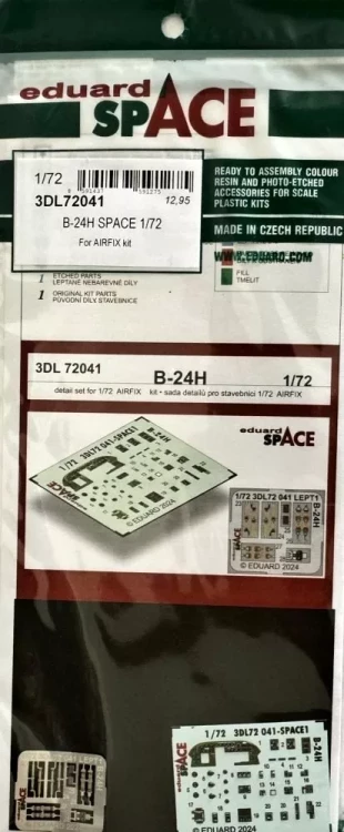 Eduard 3DL72041 B-24H SPACE (AIRF) 1/72