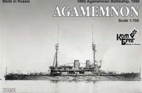 Combrig 70452 HMS Agamemnon Battleship, 1908 1/700