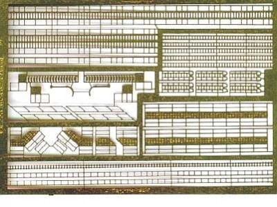 White Ensign Models PE 0710 LADDERS &amp; WALKWAYS 1/700