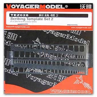 Voyager Model TEZ028 Scribing Template Set 2 1/35