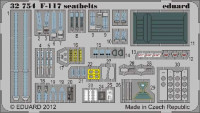 Eduard 32754 1/32 Фототравление привязные ремни F-117 seatbelts
