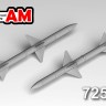 Advanced Modeling AMC 72501 Авиационная управляемая ракета AIM-7E 1/72