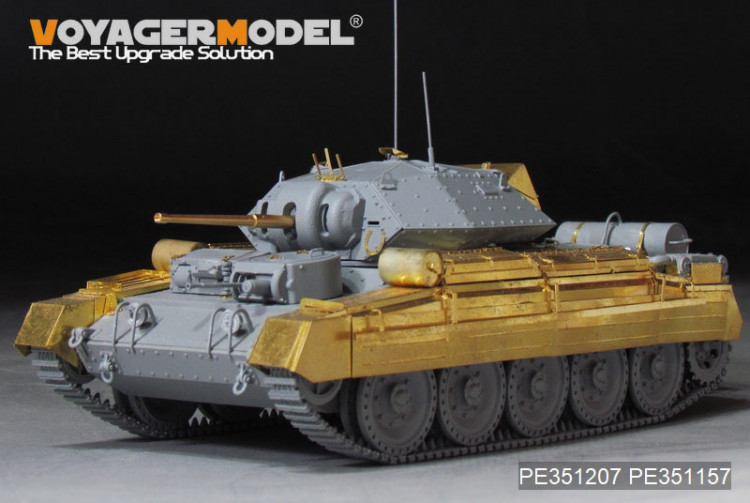 Voyager Model PE351207 WWII UK Crusader Mk.II tank Basic (Boder BT-015) 1/35