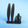 Metallic Details MDR48208 Curtiss-Wright SNC-1 Falcon II Propeller set (designed be used with Dora Wings kits) 1/48