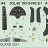 Eduard 3DL48193 A-4C SPACE (H.2000/HAS) 1/48