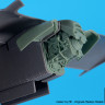 Blackdog A48158 OV-10 Bronco engine + machine guns (ICM) 1/48