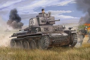 Trumpeter 01577 Немецкий Танк PzKpFw 38(t) Ausf. E/F &quot;Прага&quot;
