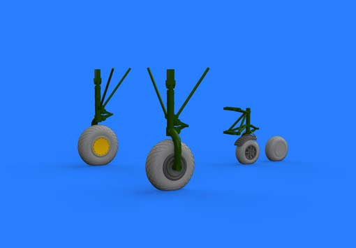 Eduard 672170 B-24 wheels 1/72