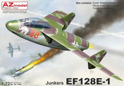 Az Model 78085 Junkers EF-128E-1 (3x camo) 1/72