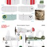 Aims AIMS32D023 Gloster Gladiator in Foreign Service Decals (4 schemes) 1/32
