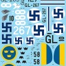 Aims AIMS32D023 Gloster Gladiator in Foreign Service Decals (4 schemes) 1/32