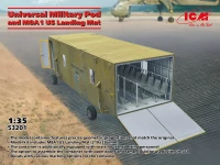 ICM 53201 Universal Military Pod w/ M8A1 US Landing Mat 1/35