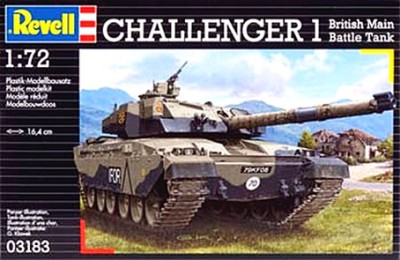 Revell 03183 Английский танк &quot;Challenger I&quot; 1/72