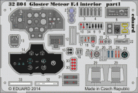Eduard 32804 Gloster Meteor F.4 interior S.A. 1/32
