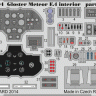 Eduard 32804 Gloster Meteor F.4 interior S.A. 1/32