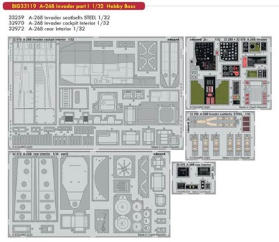 Eduard BIG33119 1/32 A-26B Invader part I (HOBBYB)