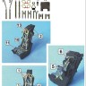 Metallic Details MDP72013 Mk.7 Ejection seat seat belts 1/72