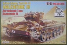 MSD-Maquette MQ 3550 Valentine мк IV 1/35
