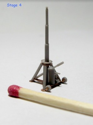 A-Squared AASQ72011 4, 5 Ton Two-Stage Jack resin + photo-etched (2 in a set) 1/72