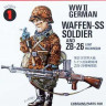 Fine Molds FT1  WWII German Waffen-SS Soldier and ZB-26 1/12  1/12