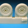Barracuda Studios BCR48289 Mikoyan MiG-25PD/PDS Foxbat Main and Nose Wheels 1/48