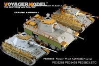 Voyager Model PE35803 WWII German Pz.Kpfw.IV Ausf.J ?mit Panther F turret?(For For DROGON 6824) 1/35